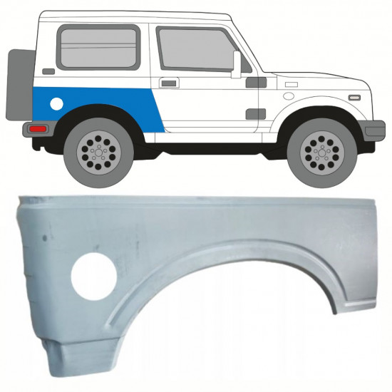 SUZUKI SAMURAI 1981-2004 OPRAVA PODBĚHU KOLA / PRÁVA