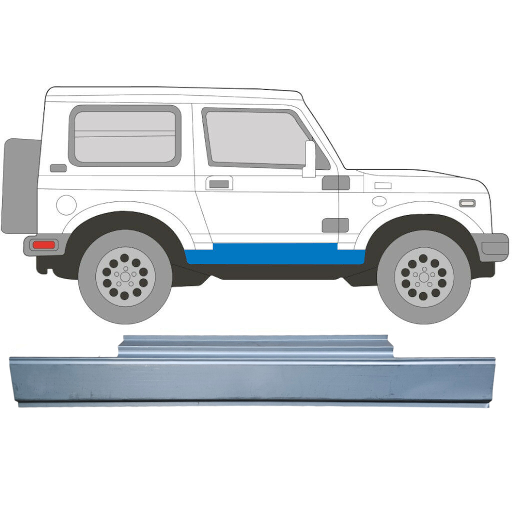 Opravný Plech Prahu Na Suzuki Samurai 1981-1998 / Levá = Pravá (Symetrická) 5050