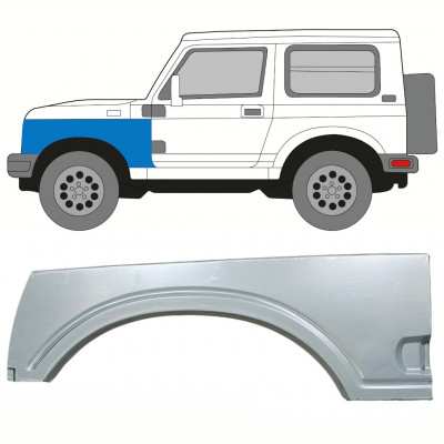 Opravný plech předního blatníku na Suzuki Samurai 1981-2004 / Levá 8326