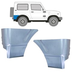 Opravný plech zadního rohu na Suzuki Samurai 1981- / Sada 10614