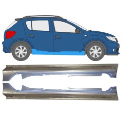 Kompletní práh na Dacia Sandero 2012-2020 / Levá+Pravá / Sada 14845