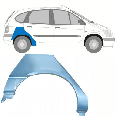 Lem zadního blatníku na Renault Scenic 1995-2003 / Pravá 8403