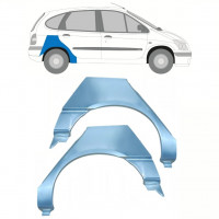 Lem zadního blatníku na Renault Scenic 1995-2003 / Levá+Pravá / Sada 10098