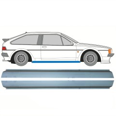 Opravný plech prahu na Volkswagen Scirocco 1981-1992 / Levá = Pravá (symetrická) / Sada 10376