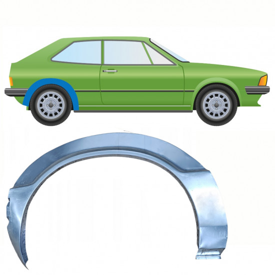 VW SCIROCCO 1974-1981 PODBĚH ZADNÍHO KOLA OPRAVNÝ PANEL / PRÁVA