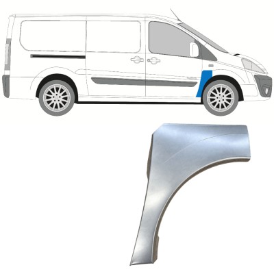 Opravný plech předního blatníku na Fiat Scudo 2007-2016 / Pravá 12897
