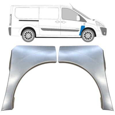 Opravný plech předního blatníku na Fiat Scudo 2007-2016 / Levá / Pravá / Levá+Pravá / Sada 12899
