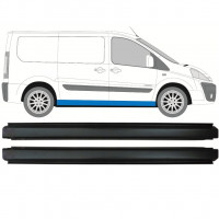 Kompletní práh na Fiat Scudo Dispatch Expert 2007- / Levá+Pravá / Sada 10458