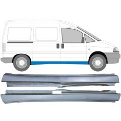 Kompletní práh na Peugeot Expert 1994-2007 / Levá+Pravá / Sada 14011