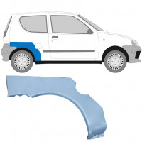 Lem zadního blatníku na Fiat Seicento 1998-2010 / Pravá 6512