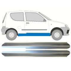 Opravný plech prahu na Fiat Seicento 1998-2010 / Levá+Pravá / Sada 14719