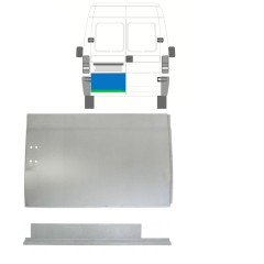 Opravný plech zadních dveří vnitřní + vnější na Fiat Ducato 1994-2006 / Levá / Sada 9754