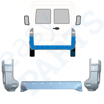 Opravný panel zadní na Mercedes Sprinter 1995-2005 / Sada 9716