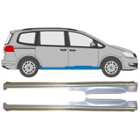 Kompletní práh na Volkswagen Sharan 2010-2022 / Levá+Pravá / Sada 14596