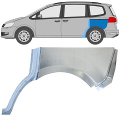 Lem zadního blatníku na Volkswagen Sharan 2010-2022 / Levá / Sada 14604