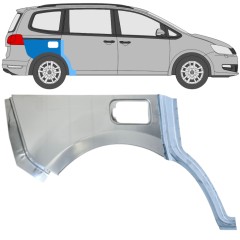 Lem zadního blatníku na Volkswagen Sharan 2010-2022 / Pravá / Sada 14603