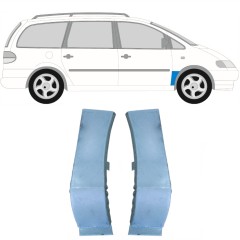 Opravný plech předního blatníku na Seat Alhambra 1995-2010 / Levá+Pravá / Sada 14015