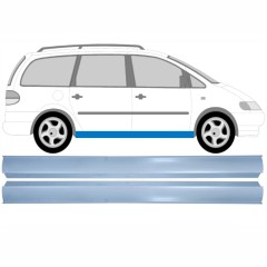 Opravný plech prahu na Seat Alhambra 1995-2010 / Levá+Pravá / Sada 14314