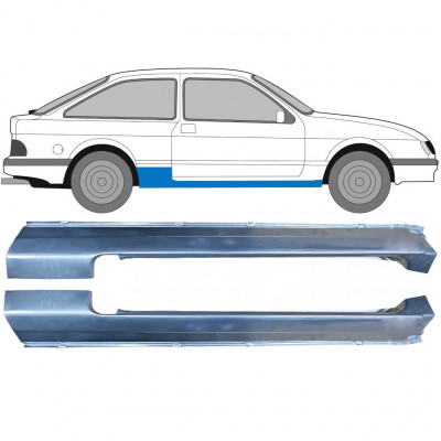 Kompletní práh na Ford Sierra 1982-1993 / Levá+Pravá / Sada 9416