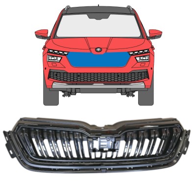 Mřížka na Skoda Kamiq 2019- 14952