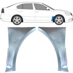 Opravný plech předního blatníku na Skoda Octavia II 2004-2013 / Levá+Pravá / Sada 9602