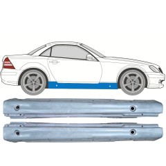 Opravný plech prahu na Mercedes SLK-Class 1996-2004 / Levá+Pravá / Sada 12606