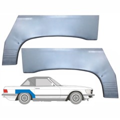 Lem zadního blatníku na Mercedes SL-Class 1971-1989 / Levá+Pravá / Sada 10670