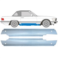 Kompletní práh na Mercedes SL-Class 1971-1989 / Levá+Pravá / Sada 11496