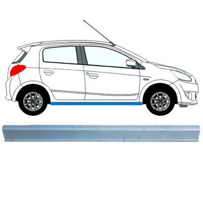 Opravný plech spodní části prahu na Mitsubishi Space Star 2013-2024 / Pravá 16842