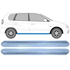 Opravný plech prahu na Mitsubishi Space Star 1998-2005 / Levá+Pravá / Sada 12650