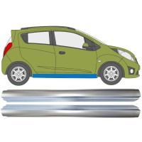 Opravný plech prahu na Chevrolet Spark 2010-2014 / Levá+Pravá / Sada 16056