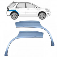 Lem zadního blatníku na Kia Sportage 2004-2010 / Levá+Pravá / Sada 9225