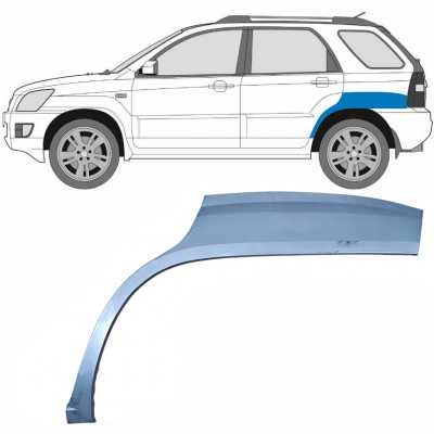 Lem zadního blatníku na Kia Sportage 2004-2010 / Levá 5428