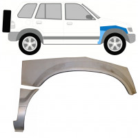 Opravný plech předního blatníku na Kia Sportage 1994-2002 / Pravá / Sada 9980