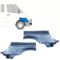 Opravný plech předního blatníku na Mercedes Sprinter 1995-2006 / Levá+Pravá / Sada 10154