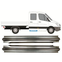 Opravný plech zadního prahu na Mercedes Sprinter 2006-2018 / Levá+Pravá / Sada 14568