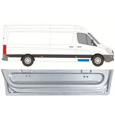 Opravný plech předních dveří vnitřní na Mercedes Sprinter 2006-2018 / Pravá 17053