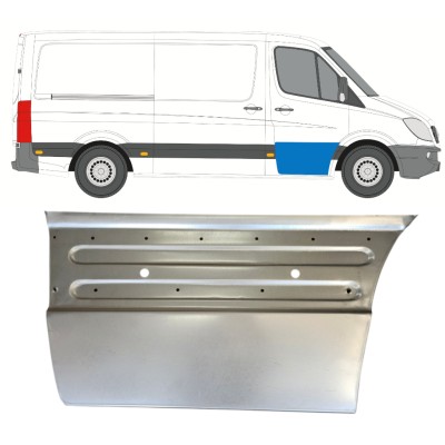 Opravný plech předních dveří na Mercedes Sprinter 2006-2018 / Pravá 14725