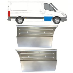 Opravný plech předních dveří na Mercedes Sprinter 2006-2018 / Levá+Pravá / Sada 14727