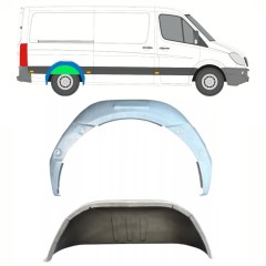 Vnitřní oprava zadního blatníku na Mercedes Sprinter 2006-2018 / Pravá / Sada 11967