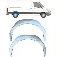 Vnitřní oprava zadního blatníku na Volkswagen Crafter 2005-2017 / Levá+Pravá / Sada 15497