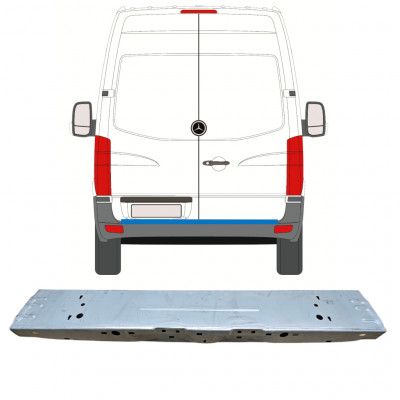 Opravný panel zadní na Mercedes Sprinter 2006- 11645