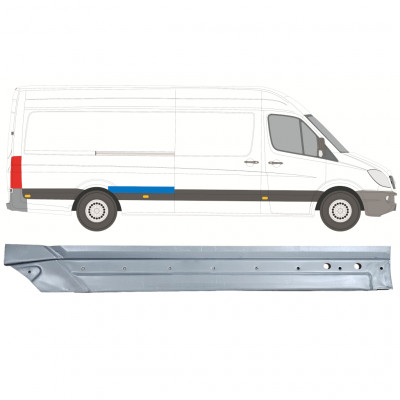 Lem zadního blatníku na Mercedes Sprinter 2006- / Pravá 12054