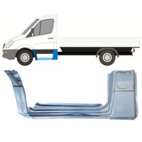 Opravný plech sada na Mercedes Sprinter 2006-2018 / Levá / Jednomístná kabina / 15084
