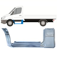 Opravný plech sada na Mercedes Sprinter 2006-2018 / Levá / 15084