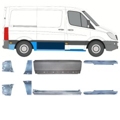 Opravný plech sada na Mercedes Sprinter 2006-2018 / Levá+Pravá / 15591