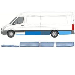 Opravný plech sada na Mercedes Sprinter 2006-2018 / Levá / 12429