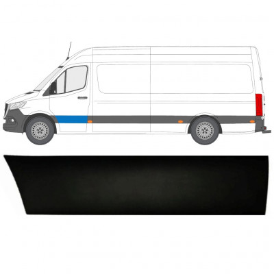 Lišta předních dveří na Mercedes Sprinter 2018- / Levá 12927
