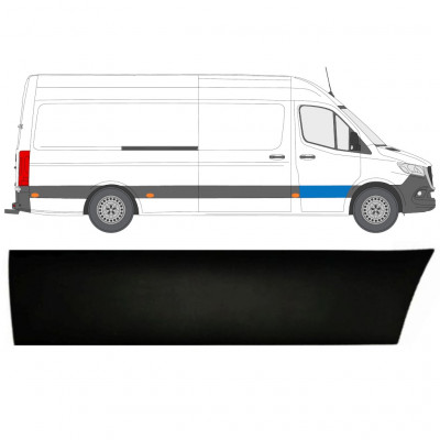 Lišta předních dveří na Mercedes Sprinter 2018- / Pravá 12926
