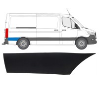 Boční lišta zadního blatníku za kolem na Mercedes Sprinter 2018- / Pravá 16642